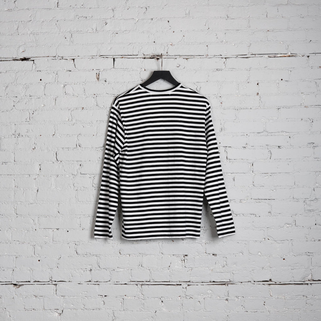 LS STRIPE BLACK