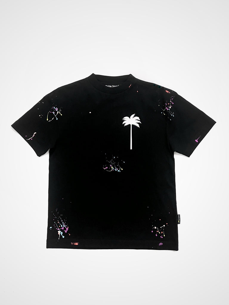PXP PAINTED SS T SHIRT BLACK