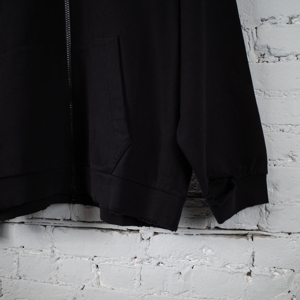 OVERSIZED HOODED SWEATSHIRT TEENAGE DREAMS BLACK