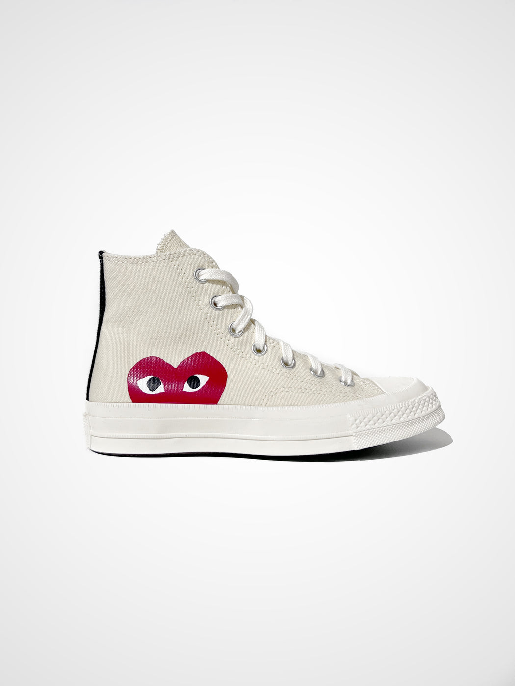 Converse with hearts on Clearance
