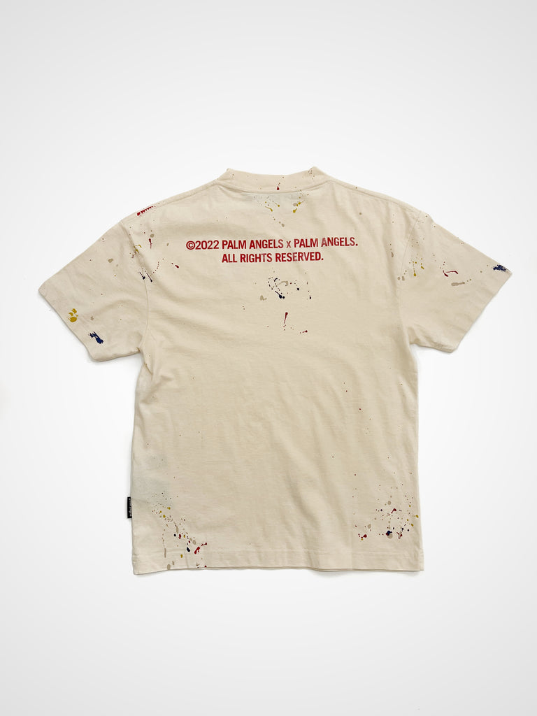 PXP PAINTED SS T SHIRT WHITE