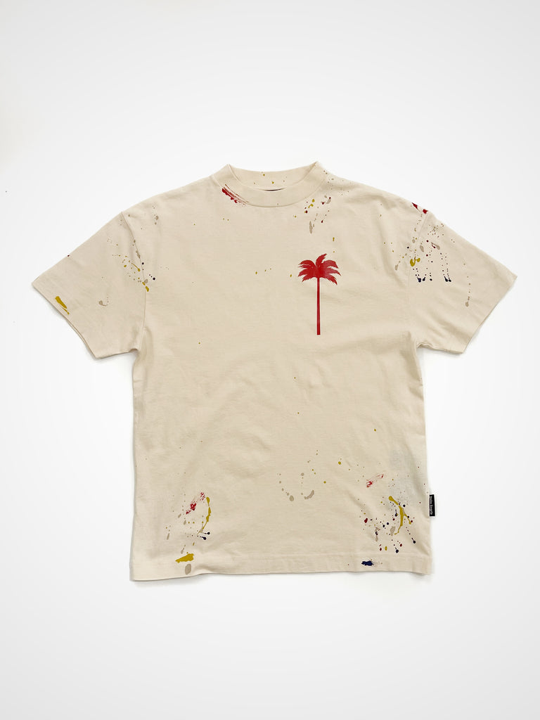 PXP PAINTED SS T SHIRT WHITE